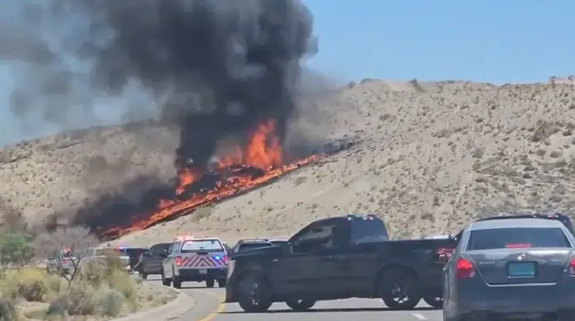 Avión militar se desploma cerca del aeropuerto de Albuquerque