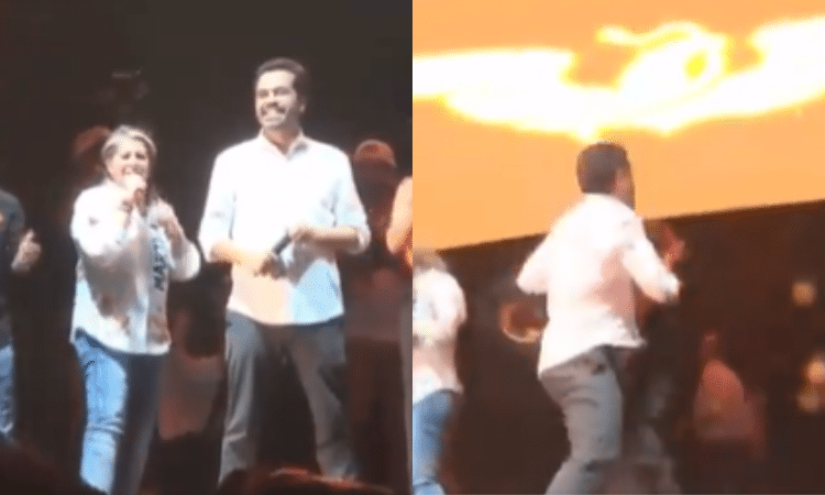 Se desploma templete durante evento de MC en Nuevo León