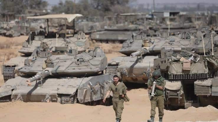 Ejército de Israel ingresa hasta el centro de la ciudad.