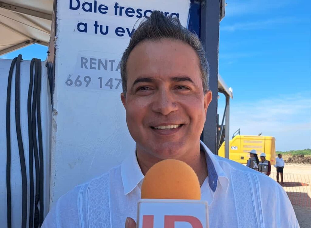 Erick Mandujano, presidente de la Cámara Nacional de la Industria de Restaurantes y Alimentos Condimentado (Canirac) en Mazatlán