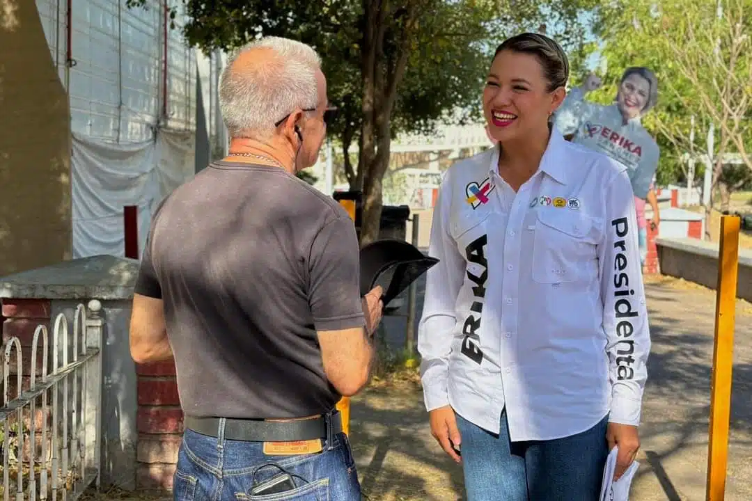 Érika Sánchez, candidata a la presidencia municipal de Culiacán por la alianza Fuerza y corazón por Sinaloa