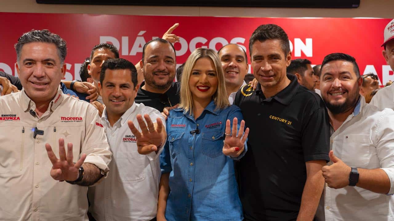 Estrella Palacios se reunió con desarrolladores inmobiliarios en Mazatlán.