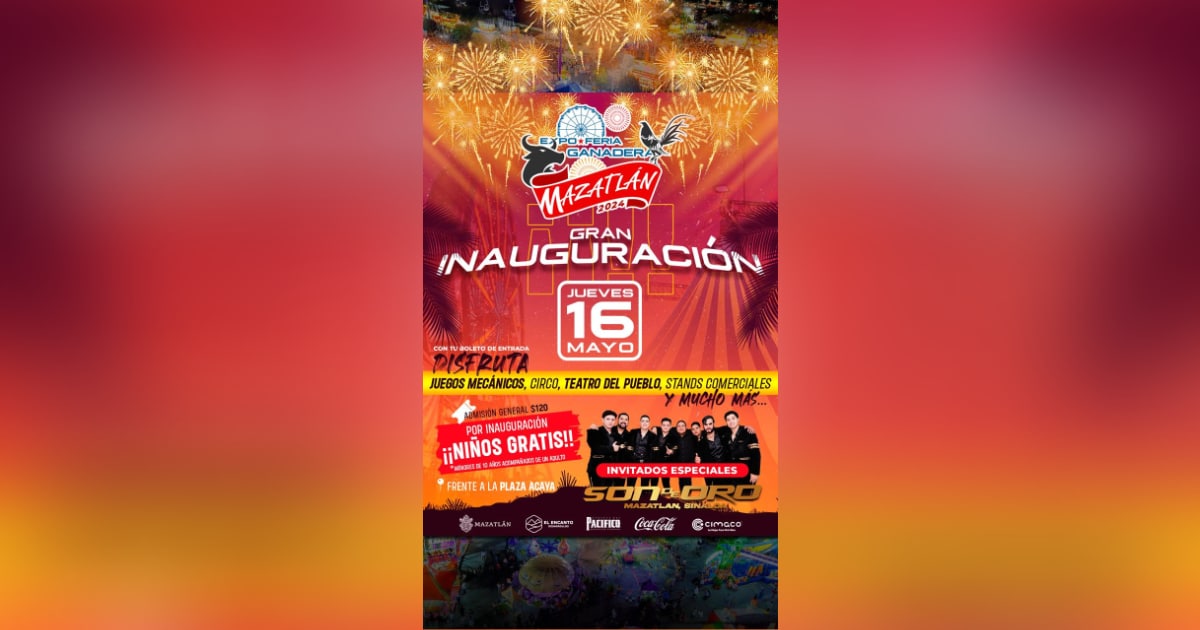Expo Feria Ganadera de Mazatlán 2024