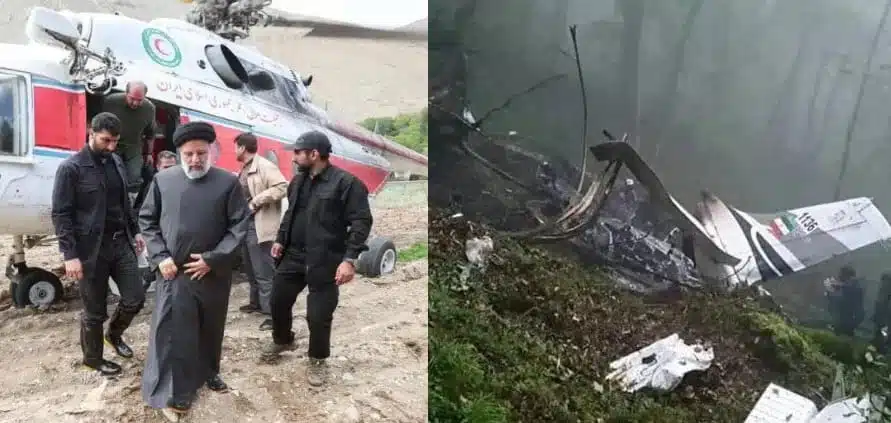 Falla técnica causó desplome de helicóptero donde viajaba el presidente iraní