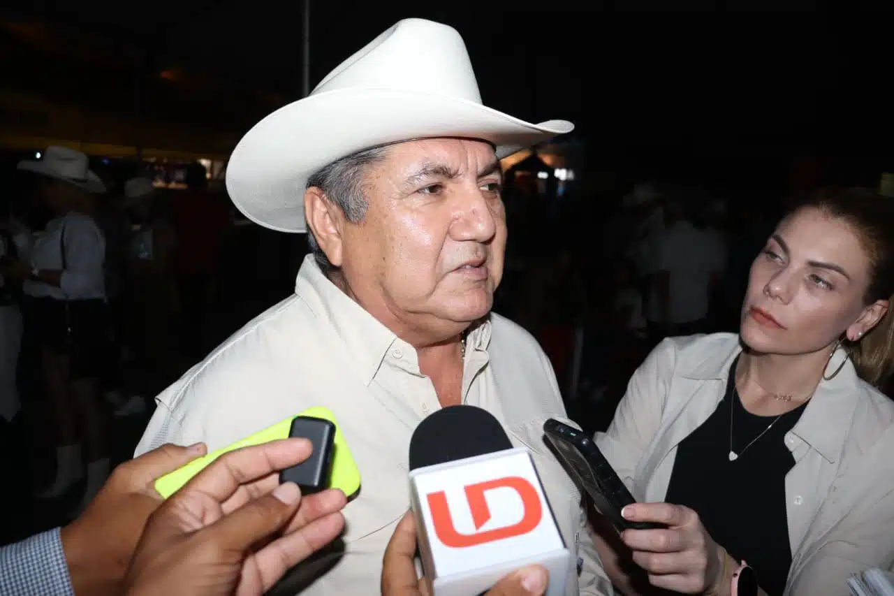 Faustino Hernández, presidente de la Unión Ganadera Regional de Sinaloa.