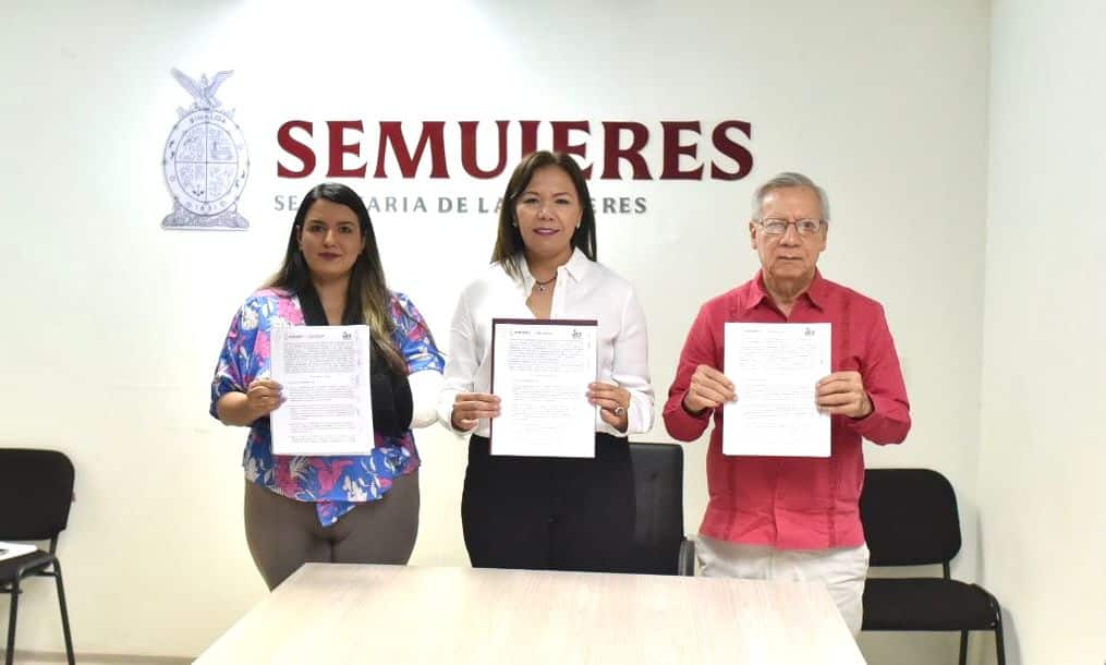 Firman convenio el Centro de Justicia y el UPES