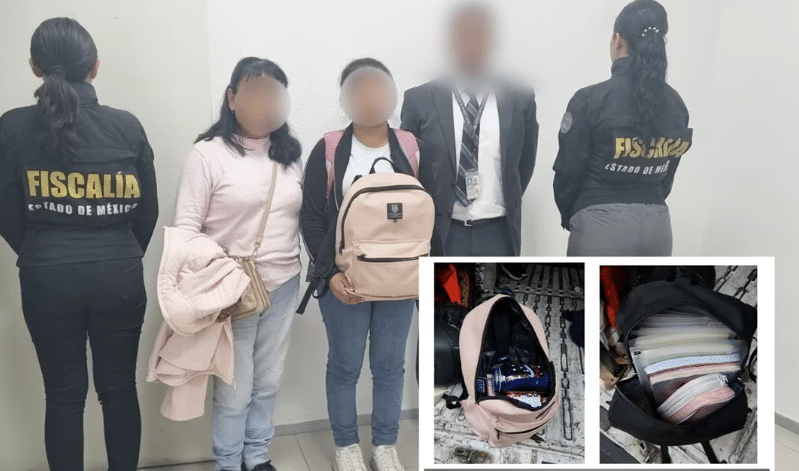 Estudiantes recuperan sus pertenencias tras asalto a combi en Edomex