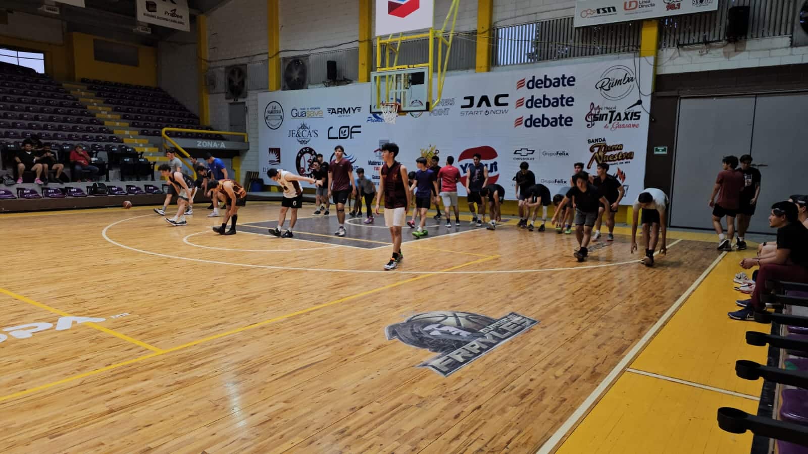 Con poco más de 30 jóvenes, arrancó con éxito el Try out de Frayles de Guasave del Cibapac