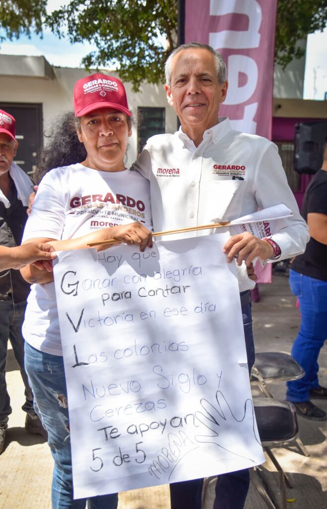Gerardo Vargas dijo que está muy motivado a seguir trabajando en la campaña electoral.
