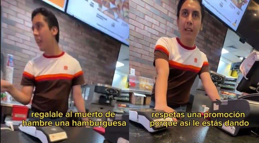 Gerente de Burger King insulta a cliente por usar cupón