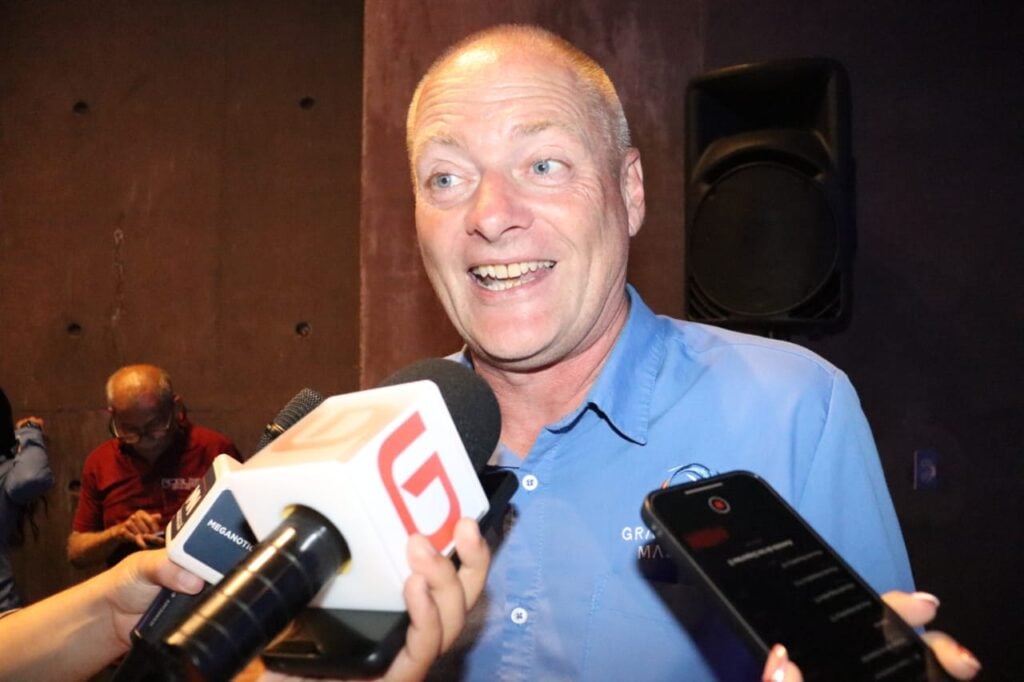 Simón Norris, director general del Gran Acuario Mazatlán Mar de Cortés