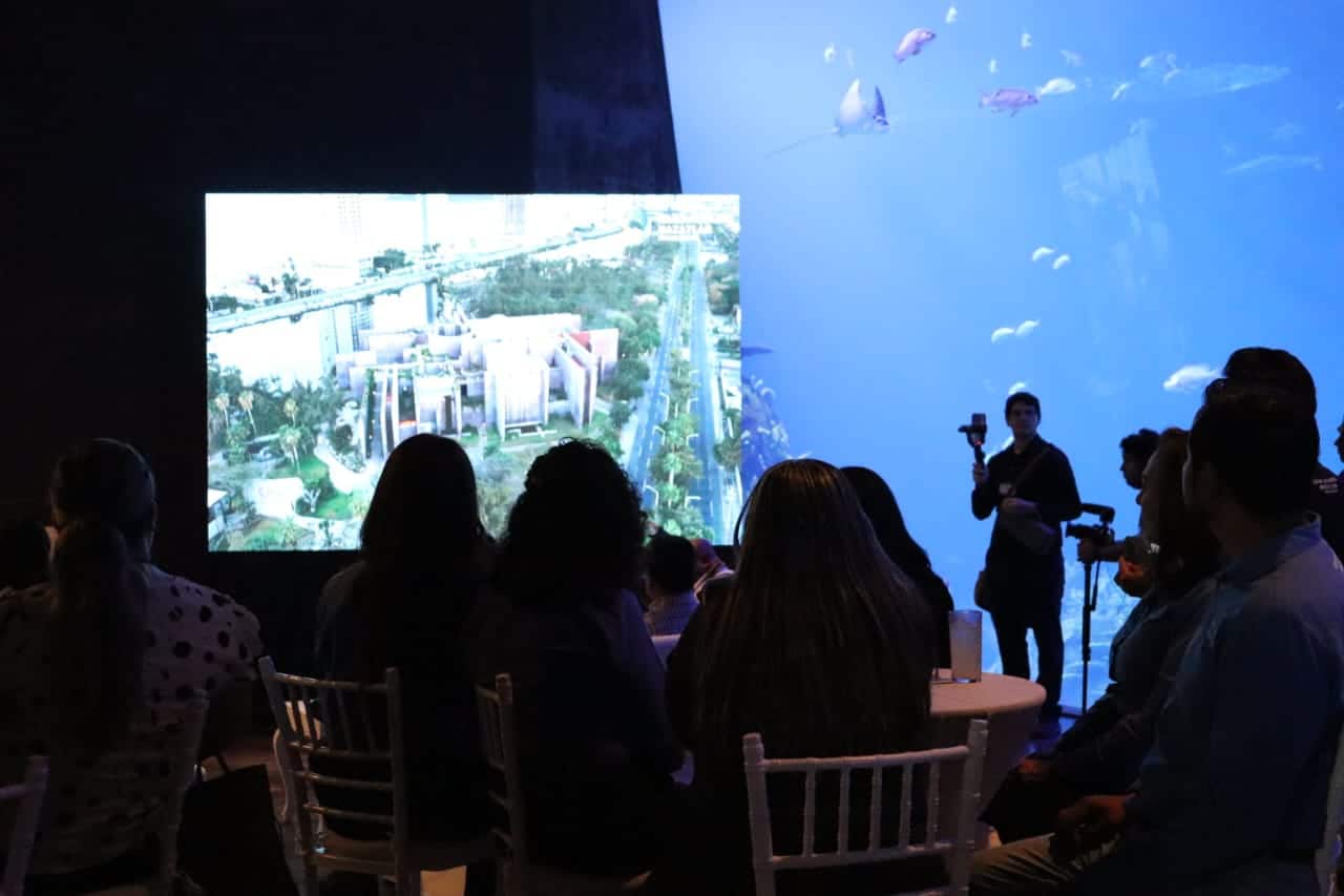 Celebración del primer aniversario del Gran Acuario Mazatlán Mar de Cortés y la inauguración del aviario