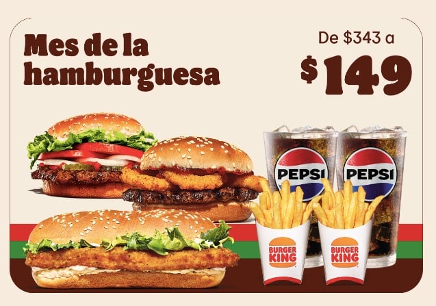 Paquetes de hamburguesa 