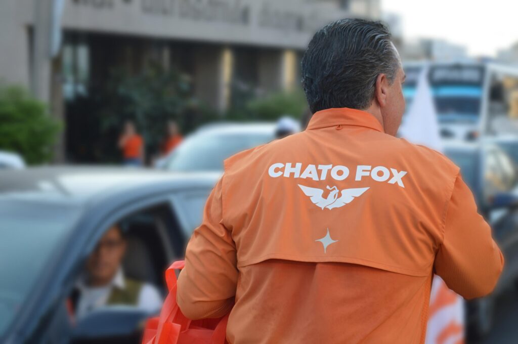 "Chato" Fox en el cierre de su campaña