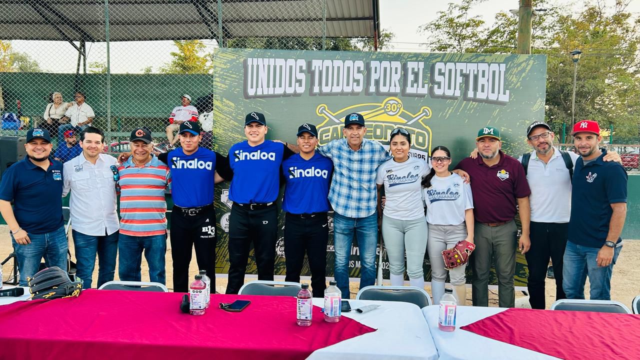 Se inauguró en Los Mochis, Sinaloa, el Campeonato Nacional de Softbol Sub-25.
