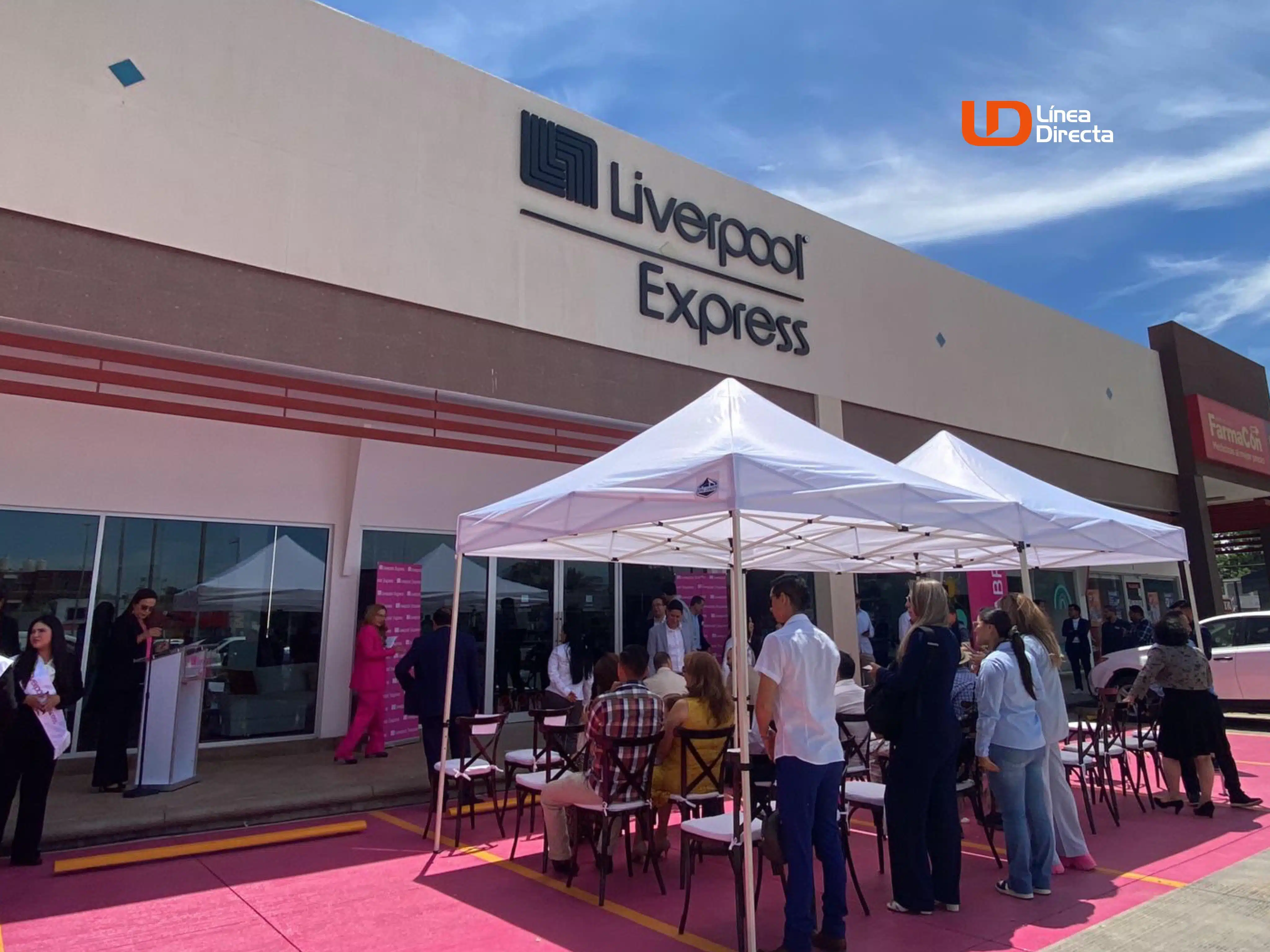 Inauguración de Liverpool Express en Guasave