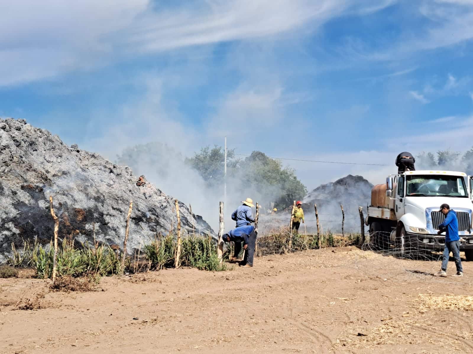 Incendio de pacas