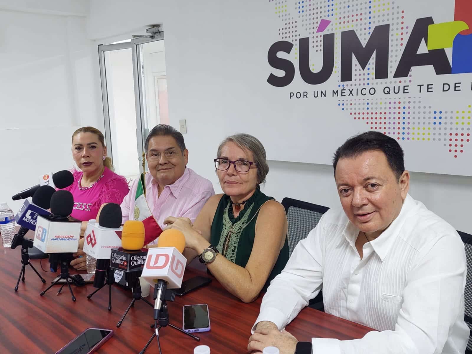 Rueda de prensa marcha