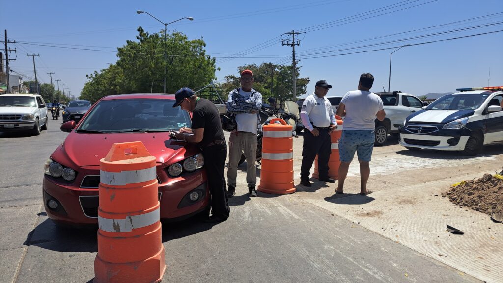 Involucrados en choque en Mazatlán