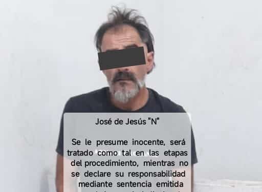 José de Jesús es detenido por el presunto delito de robo a casa habitación en Mazatlán