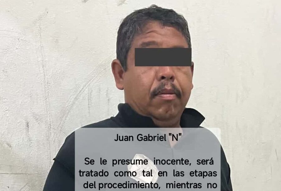 Juan N detenido