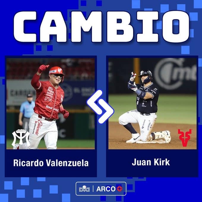 Cambio entre Ricardo Valenzuela y Juan Kirk
