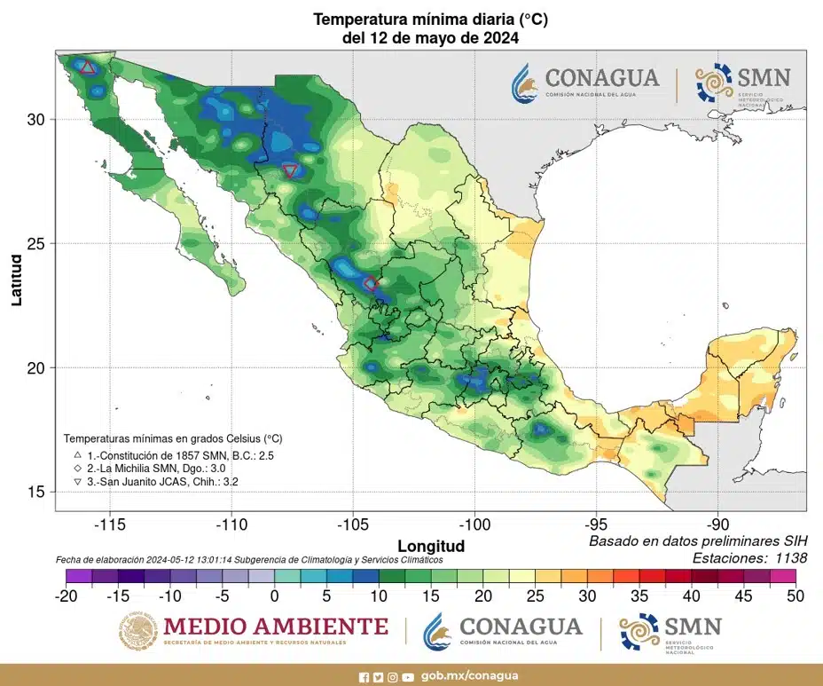 Lista de estados que amanecerán con frío este lunes; ¡horas más tarde habrá calor!