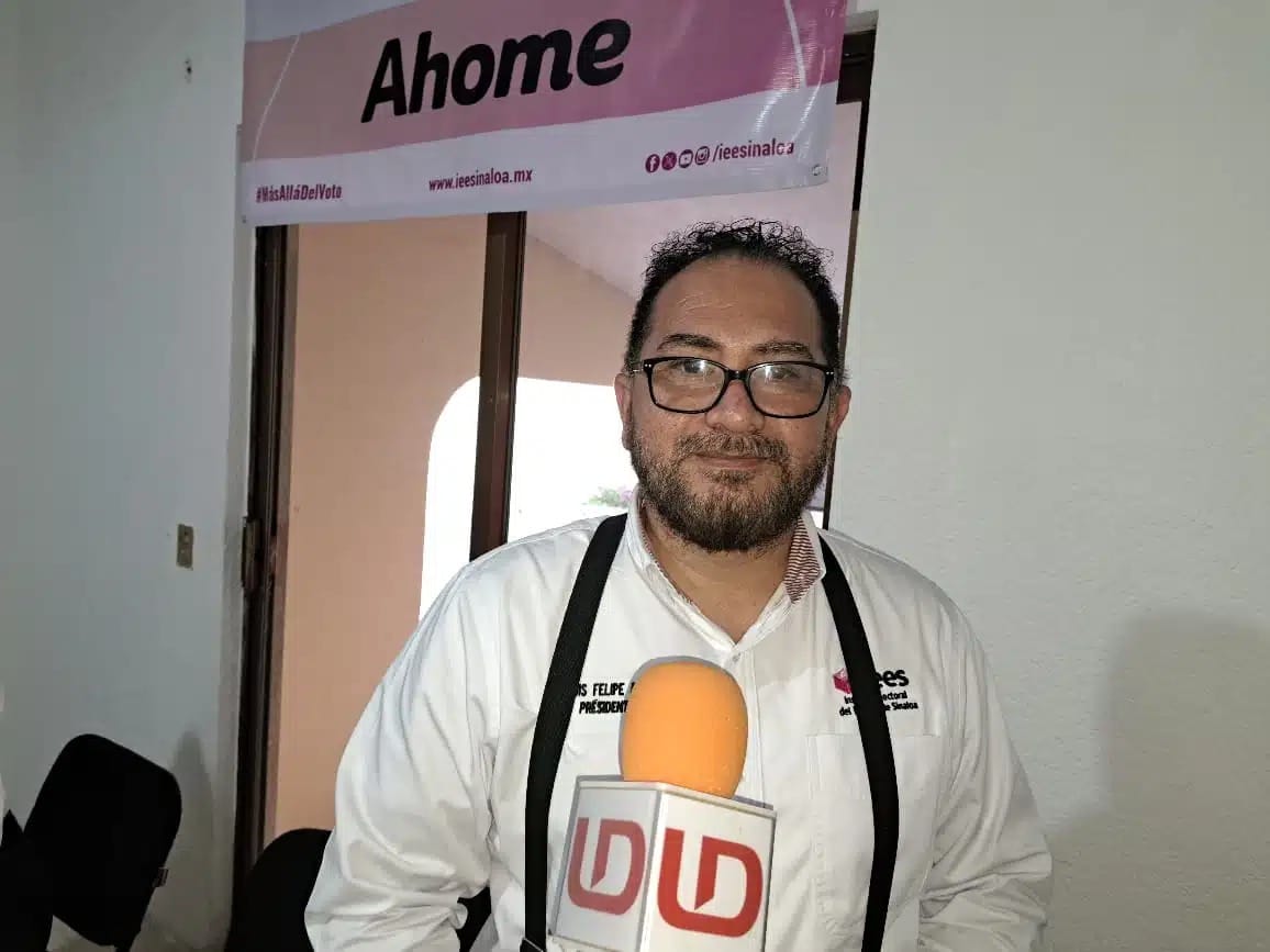 Luis Felipe Bernal Hernández, presidente del Consejo Municipal Electoral de Ahome