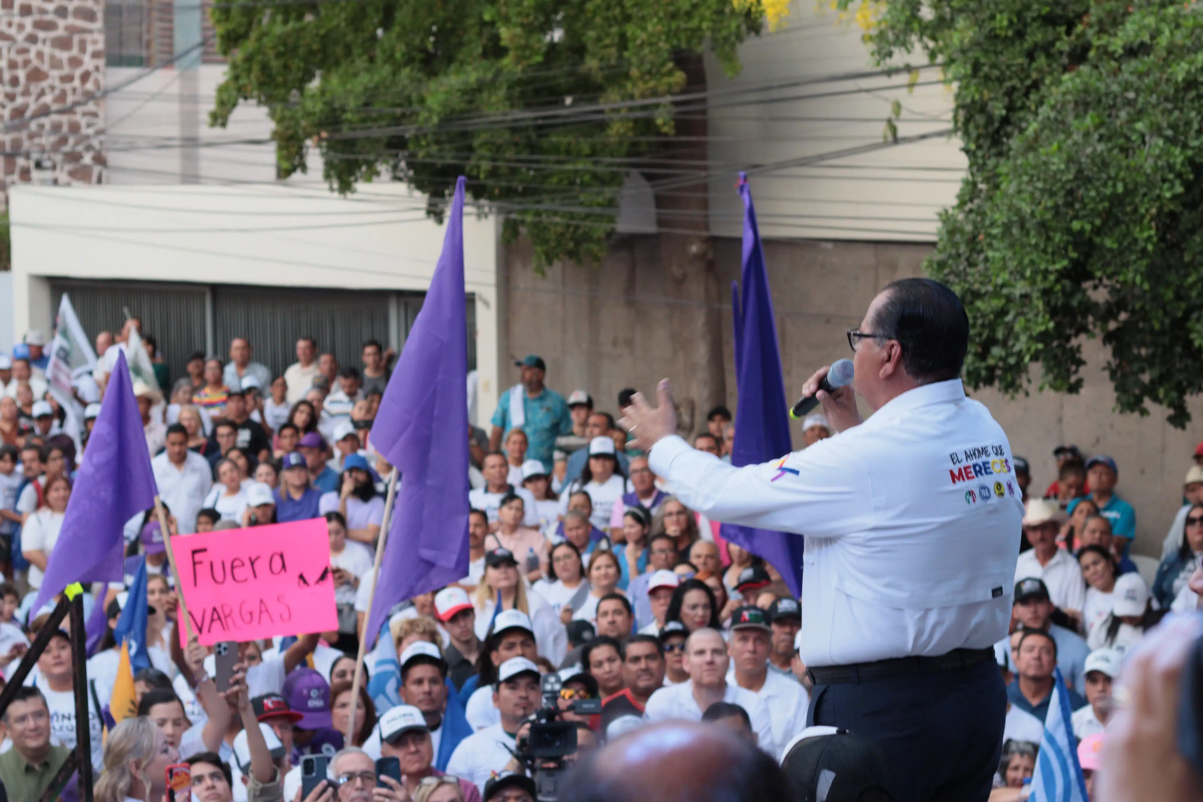 Cierre de campaña del candidato Domingo “Mingo” Vázquez