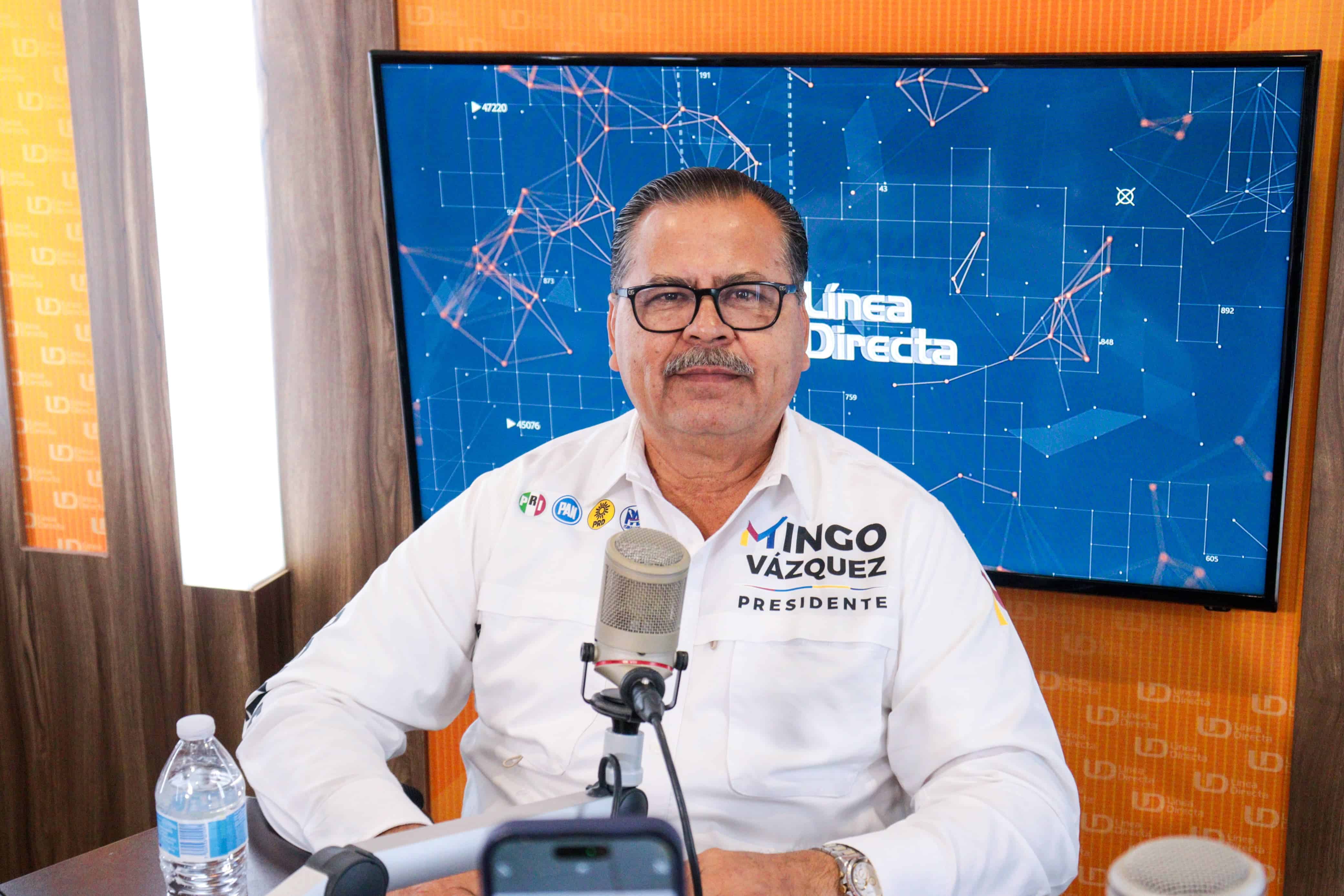Candidato Mingo Vázquez