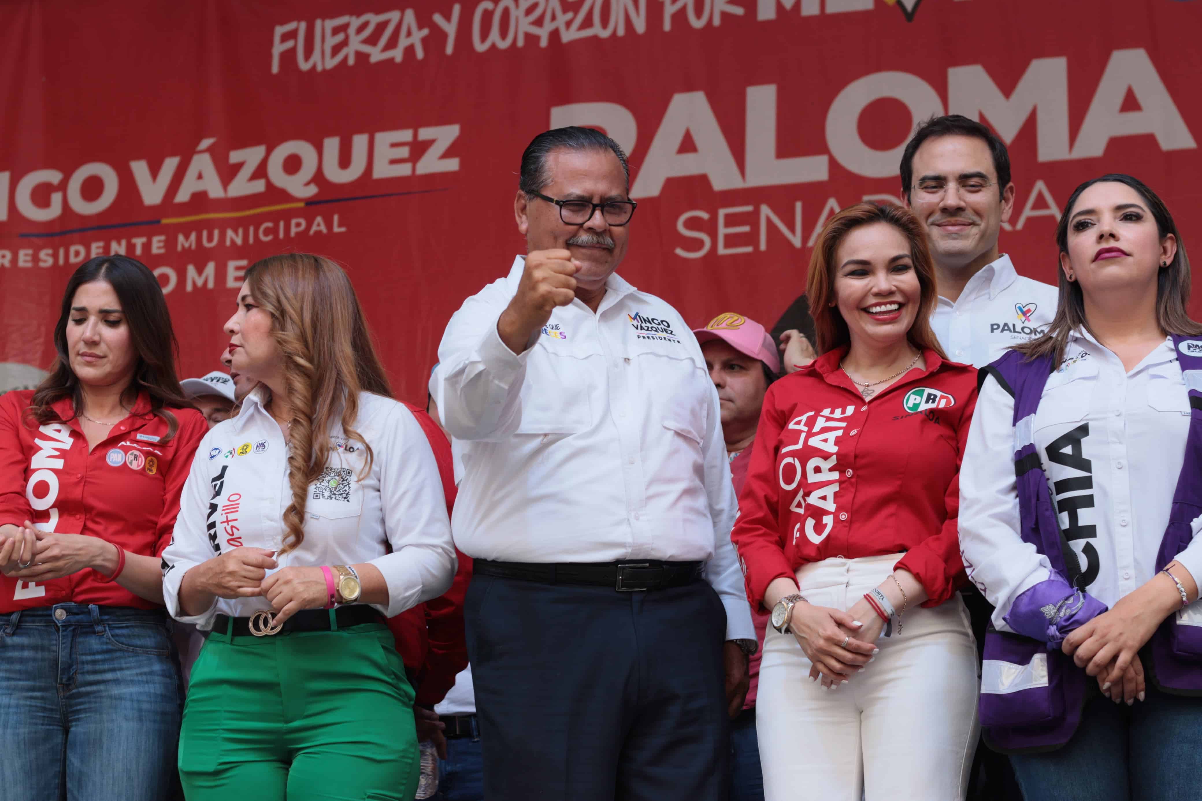 Cierre de campaña del candidato Domingo “Mingo” Vázquez