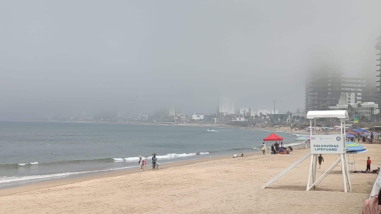 Presencia de niebla en Mazatlán