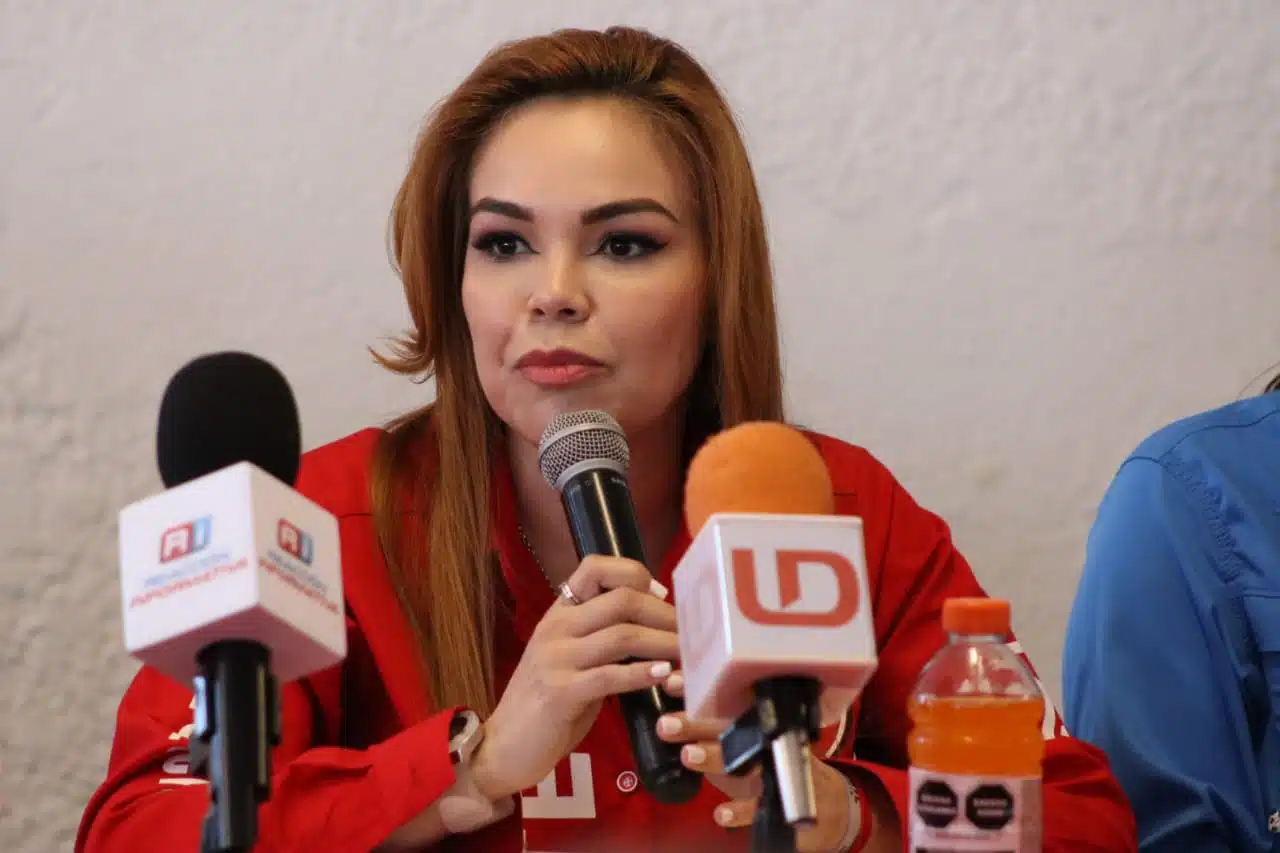 Paola Gárate Valenzuela, presidenta estatal del PRI