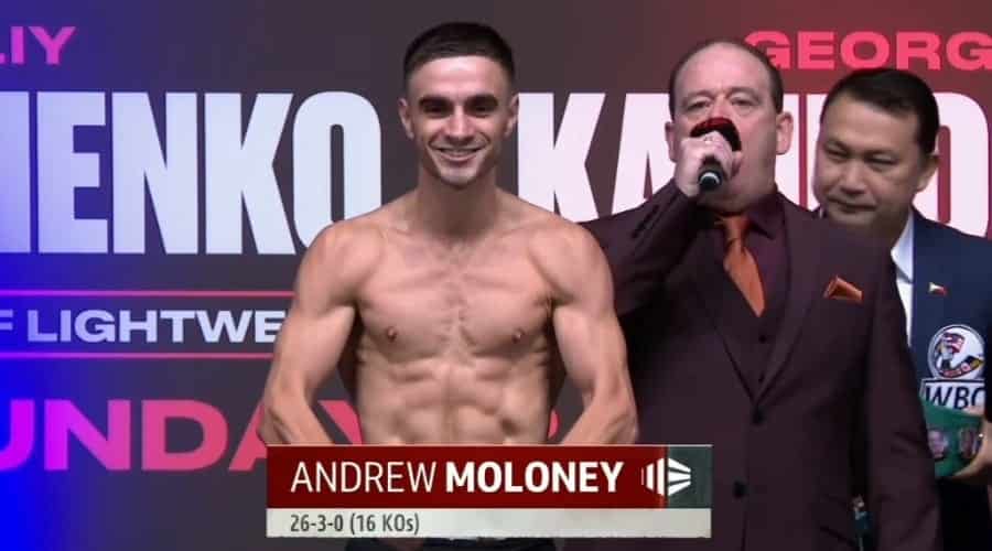 Pedro Guevara y Andrew Maloney están listos para su pelea por el campeonato mundial interino peso supermosca.
