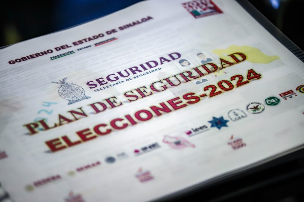 “Plan de Seguridad Elecciones 2024