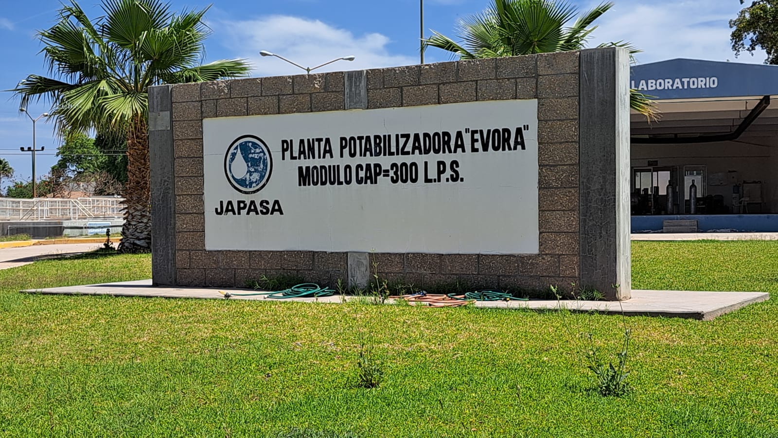 Planta Potabilizadora del Evora, Japasa, en Guamúchil