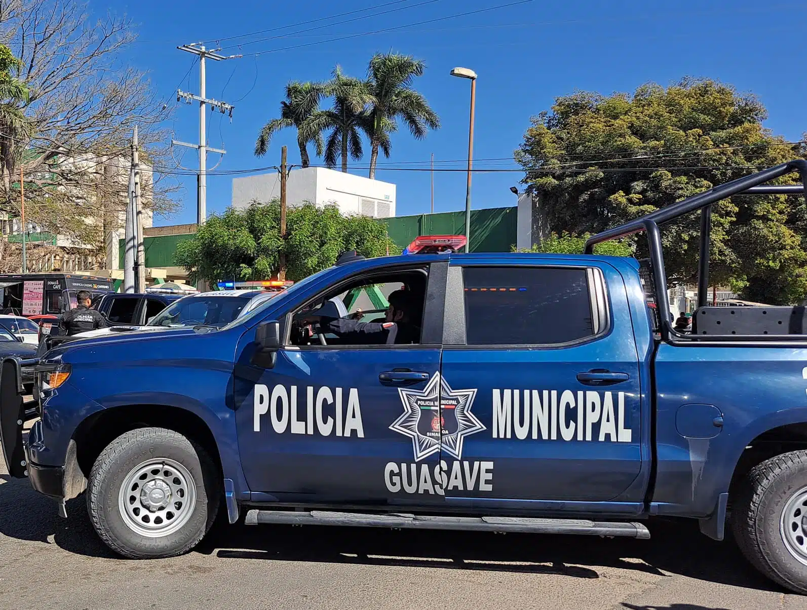 Patrulla de la Policía Municipal de Guasave