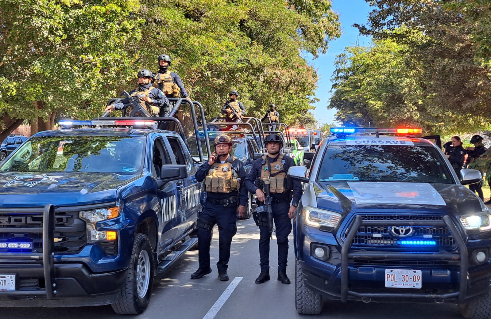 Elementos de la Policía Municipal