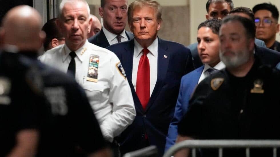 Puede Donald Trump ir a la cárcel y ser candidato a presidente tras ser hallado culpable de 34 cargos