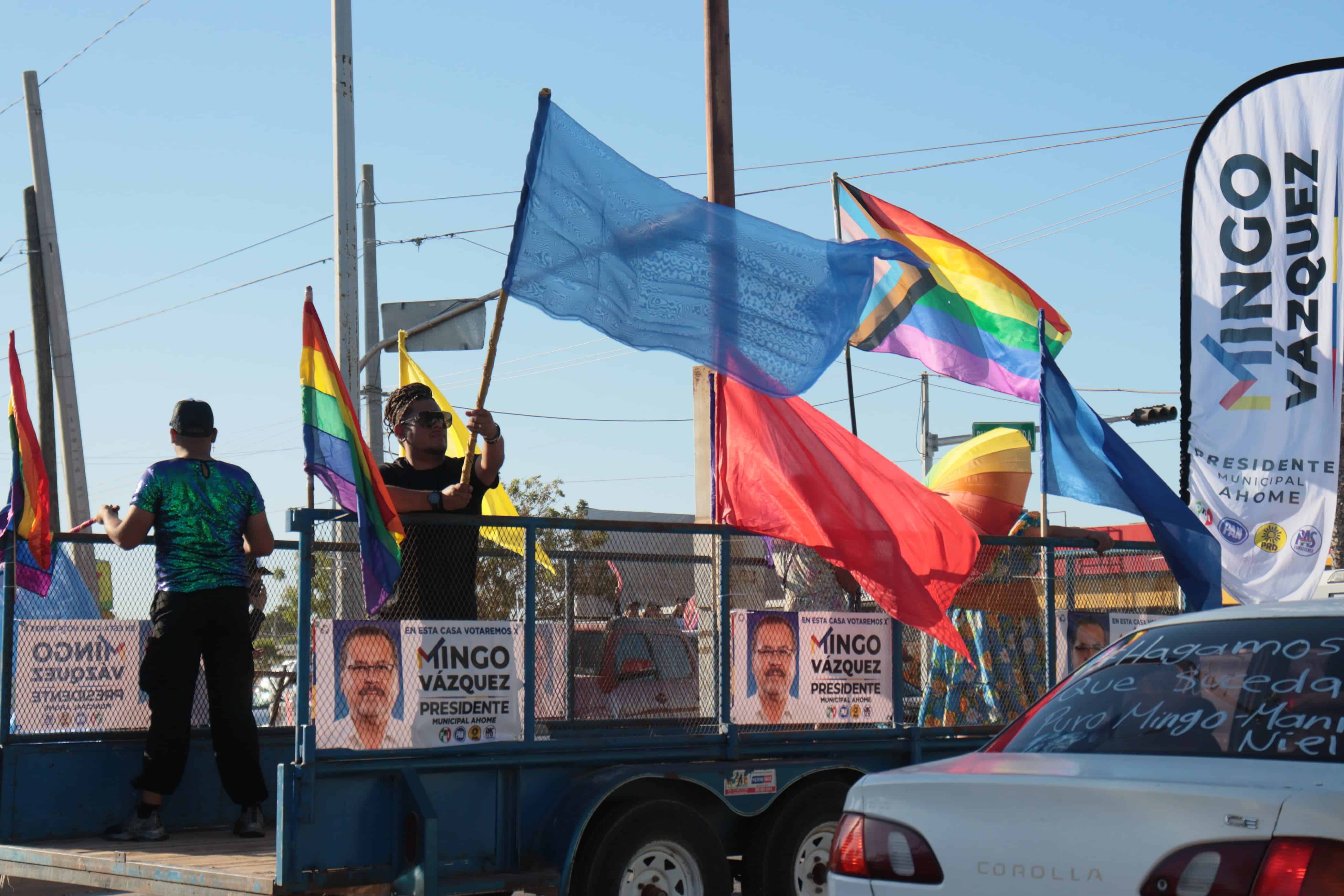 Rally en apoyo a Mingo Vázquez