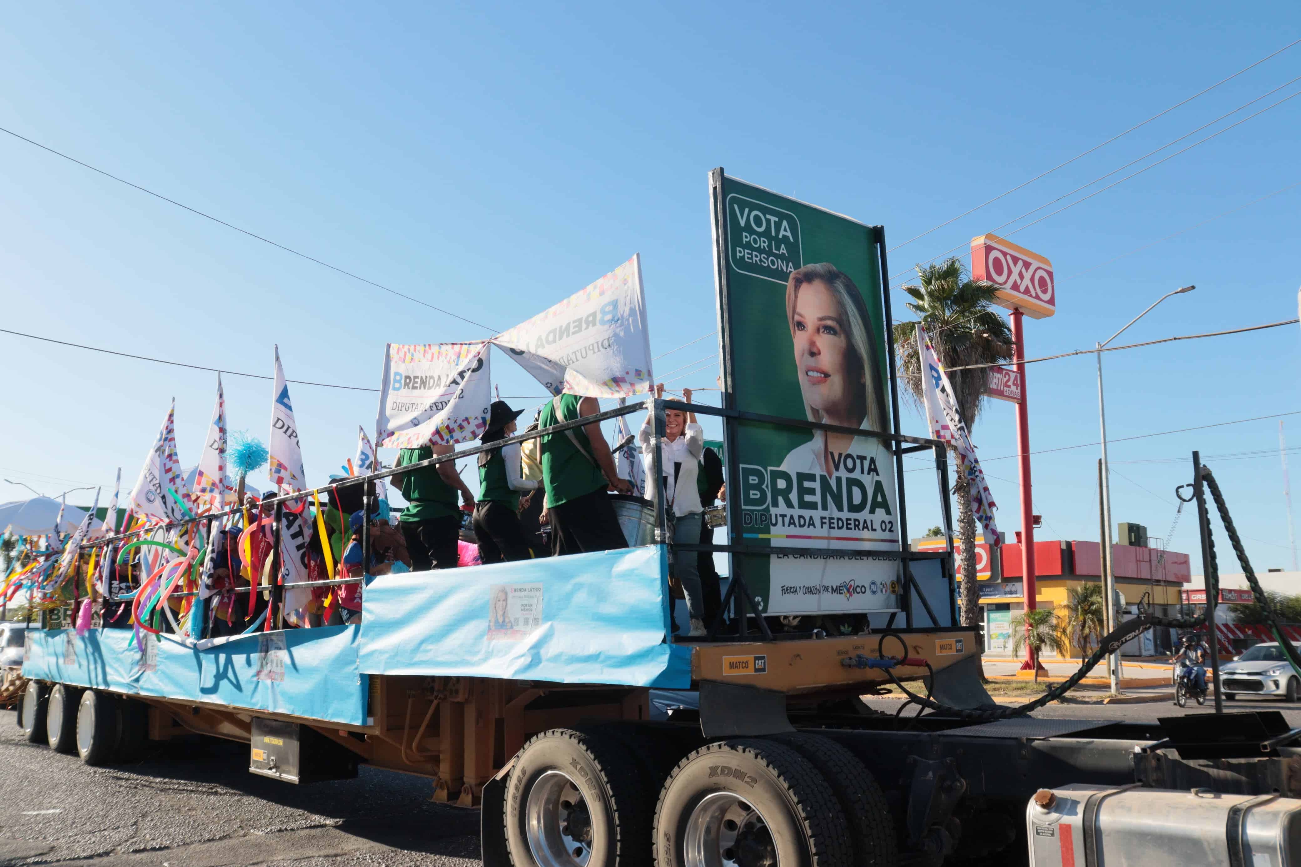 Rally en apoyo a Mingo Vázquez