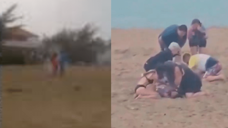 Fuerte rayo alcanza a niños en playa de Puerto Rico