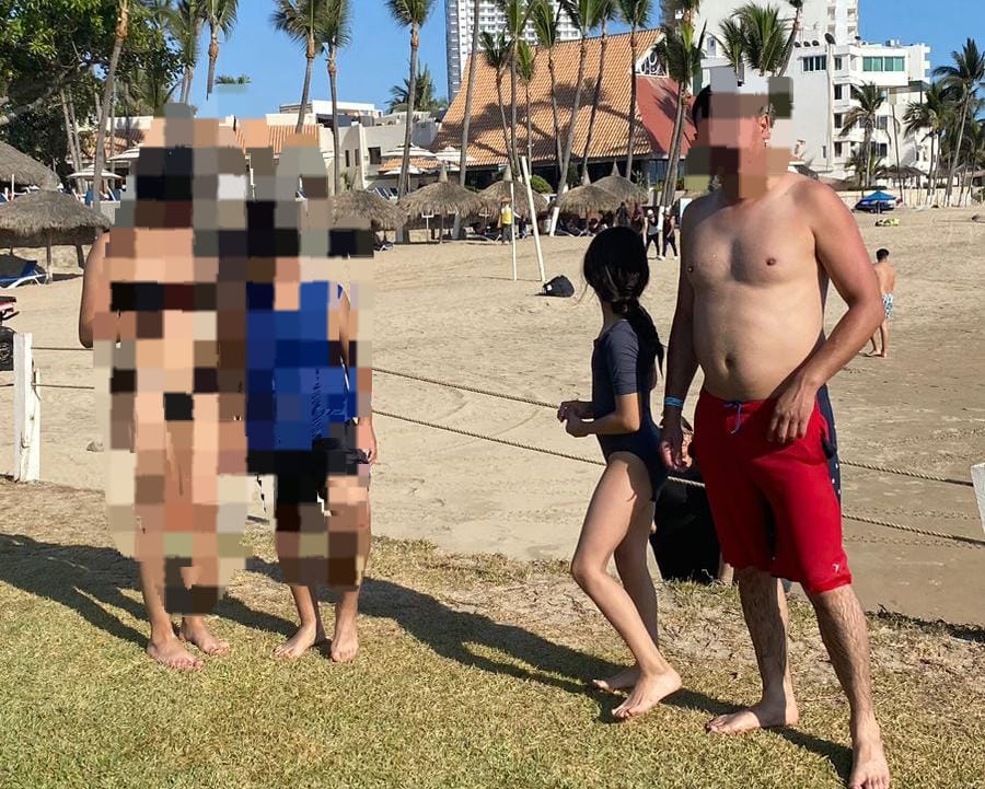 Familia de Durango, Moisés, Naomi, Miranda e Iker, rescatados del mar en Mazatlán