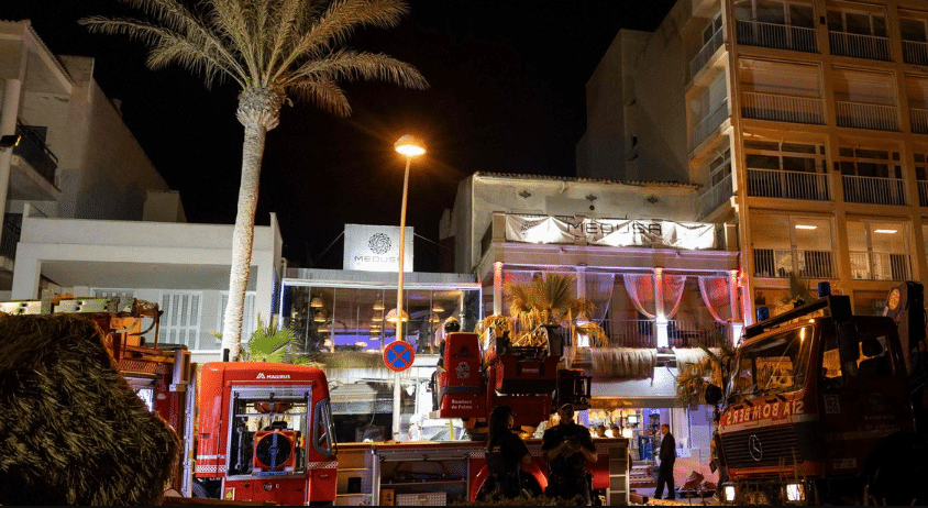 Colapso de restaurante deja 4 muertos y 27 heridos en España
