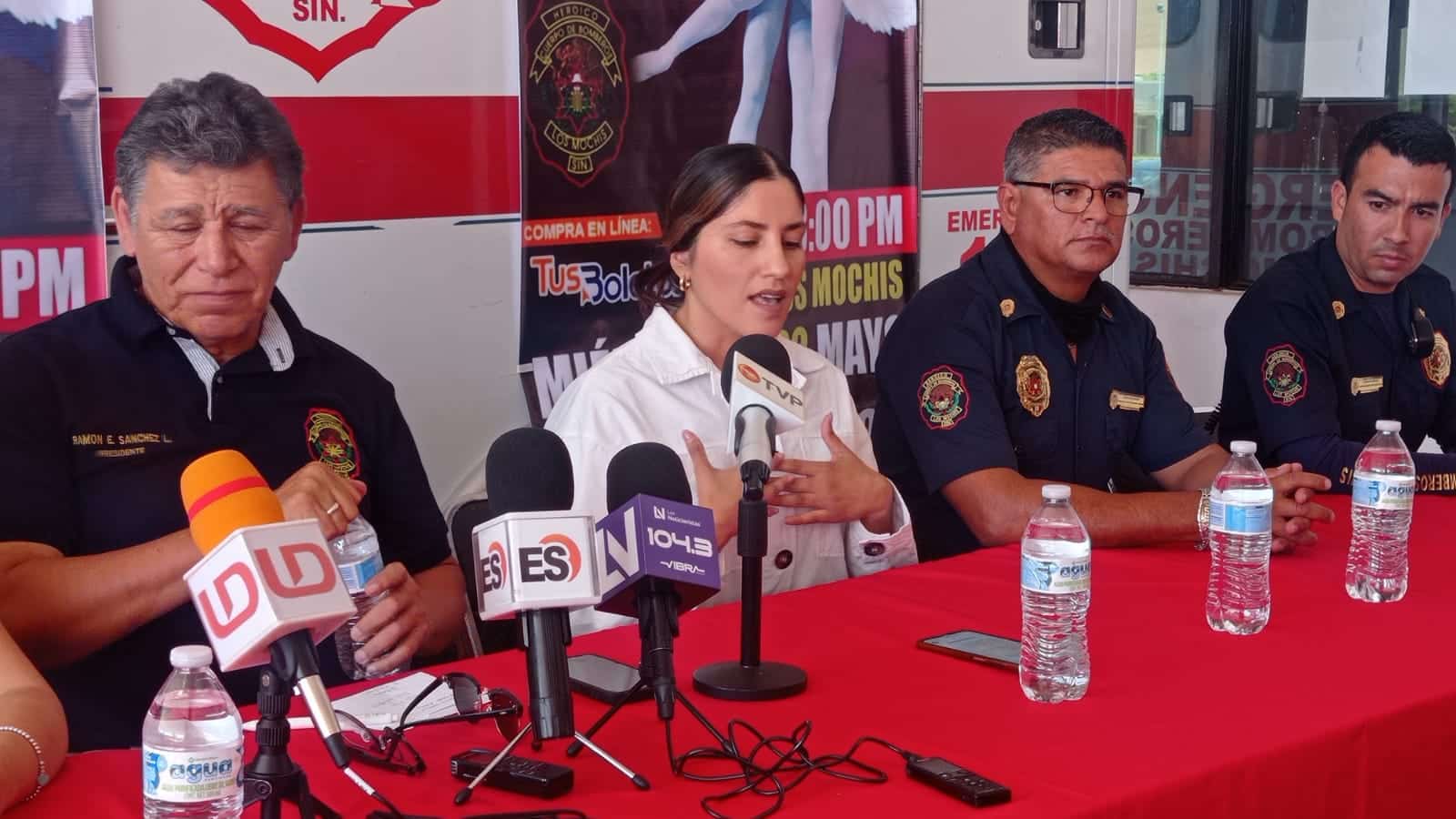 Anuncian la presentación del Russian State Ballet en Los Mochis, en apoyo al Cuerpo de Bomberos
