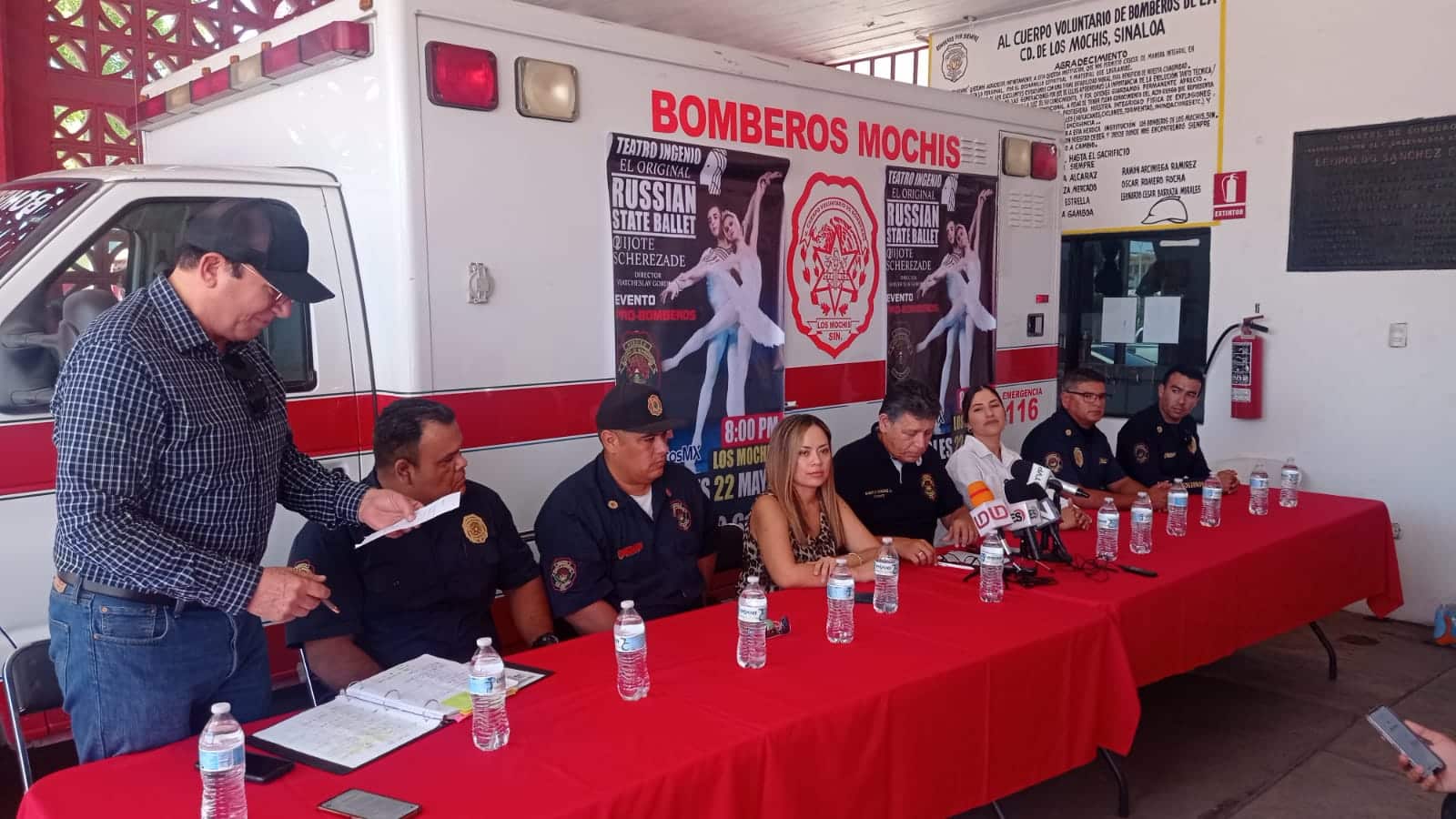 Anuncian la presentación del Russian State Ballet en Los Mochis, en apoyo al Cuerpo de Bomberos