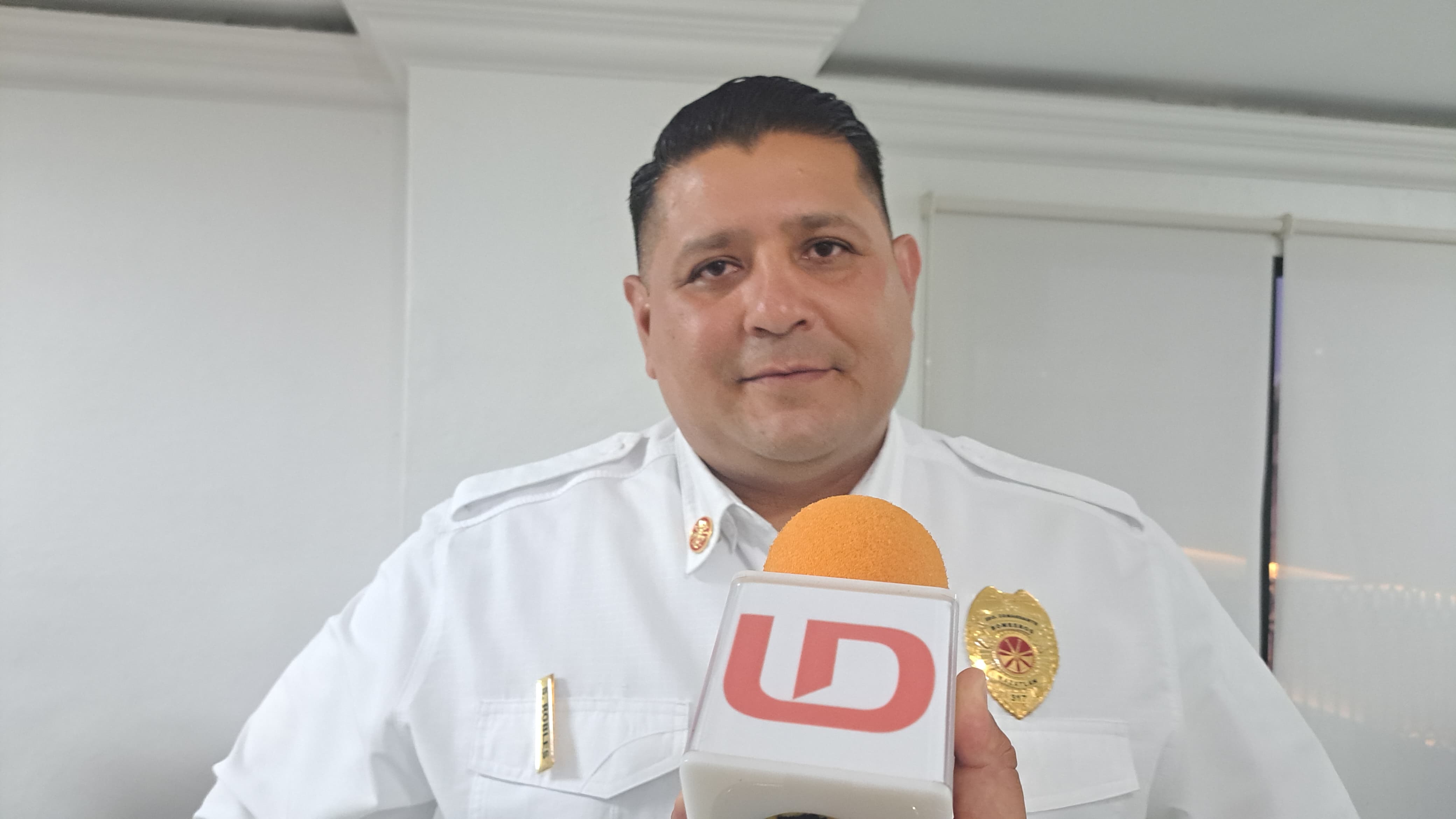 Saul Robles Chávez, comandante de Bomberos Voluntarios Mazatlán