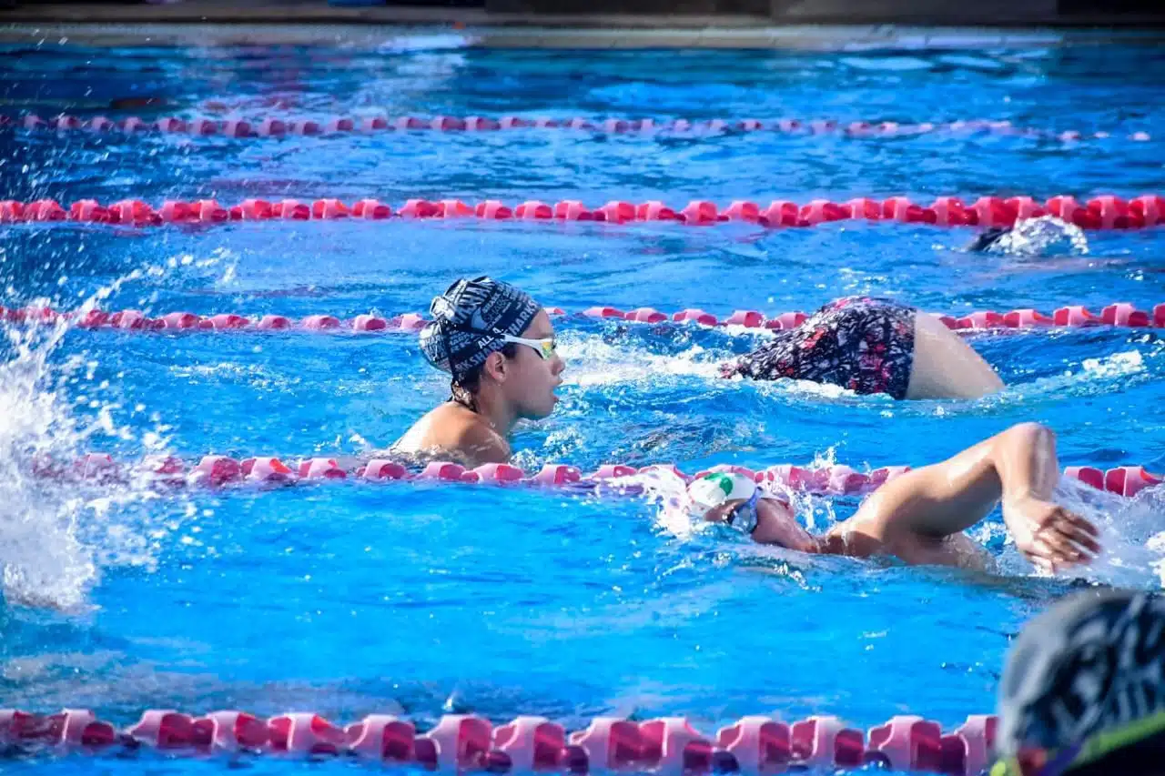 Competidores del Selectivo Nacional de Natación