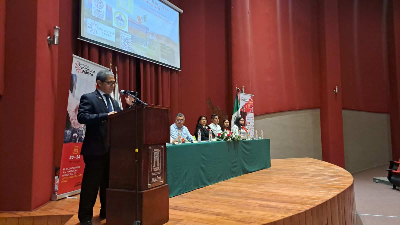 Inauguran la Semana de la Contaduría Pública a realizarse del 20 al 24 de mayo.