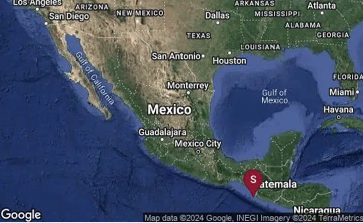 Sismo de 6.2 grados sacude a Ciudad Hidalgo, Chiapas